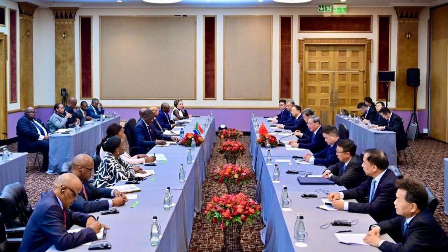 China pledges to deepen cooperation with South Africa -- Premier Li ...
