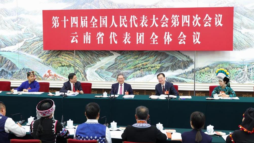 Chinese leaders attend deliberations at annual legislative session