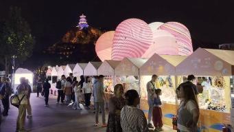 国潮焕新、日夜游联动 京西烟火醉游人