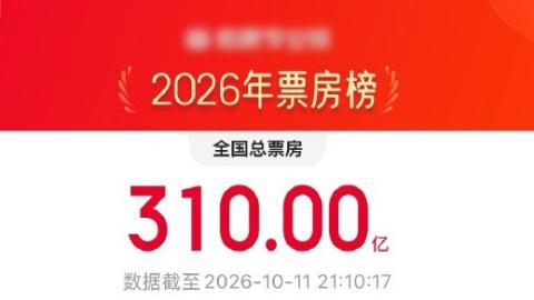 2026年度票房超310亿