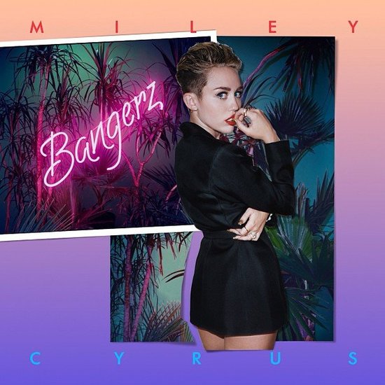 麦莉公布新专辑《bangerz》封面 并将在vma表演