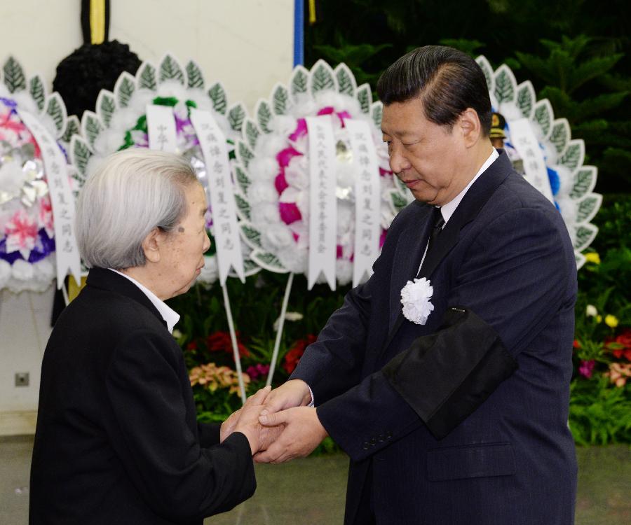 刘复之同志遗体在京火化_共产党员网