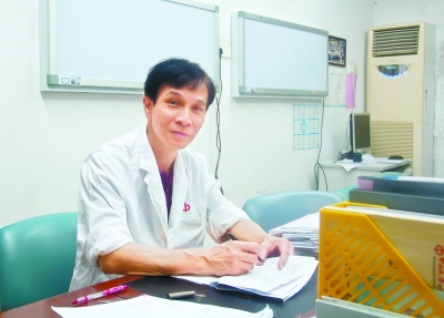 中山一院刘钧澄教授.曾强 摄