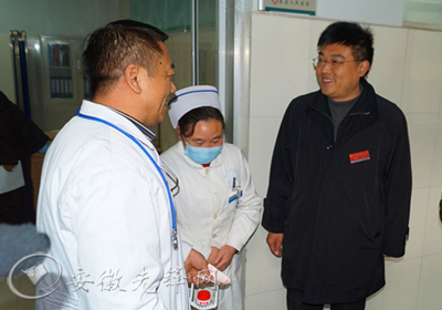 萧县县委常委,组织部长走访慰问高层次专家人才