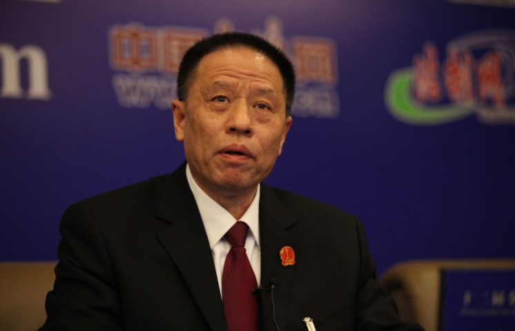 安徽省高级人民法院院长张坚 摄影记者刘会成 马也