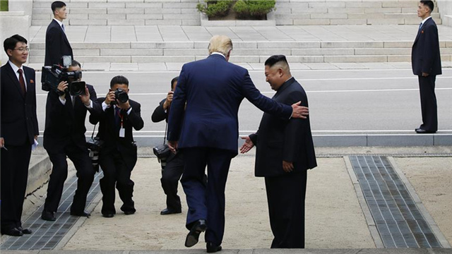 朝媒朝美领导人对板门店会晤表示极为满意