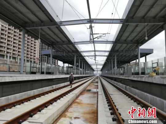 穗莞深城际铁路即将联调联试预计9月30日通车