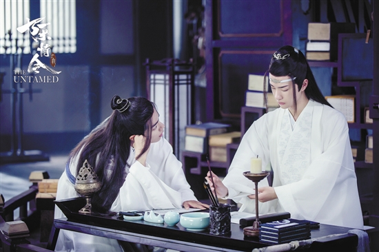陈情令》里饰魏无羡圈粉无数戏外的肖战很高冷