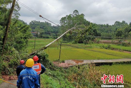 四川乐山暴雨洪灾损失惨重 各地积极自救恢复生产秩序