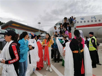 九黄机场正式恢复运行！成都直飞九寨航线复航