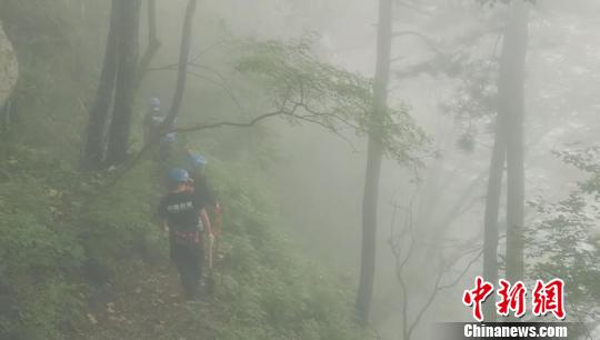 上海一游客河南灵宝登山失联数十日 救援仍在进行中