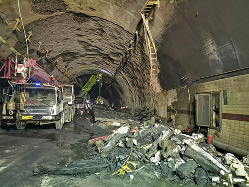 浙江猫狸岭隧道受灾路段预计9月7日恢复通行