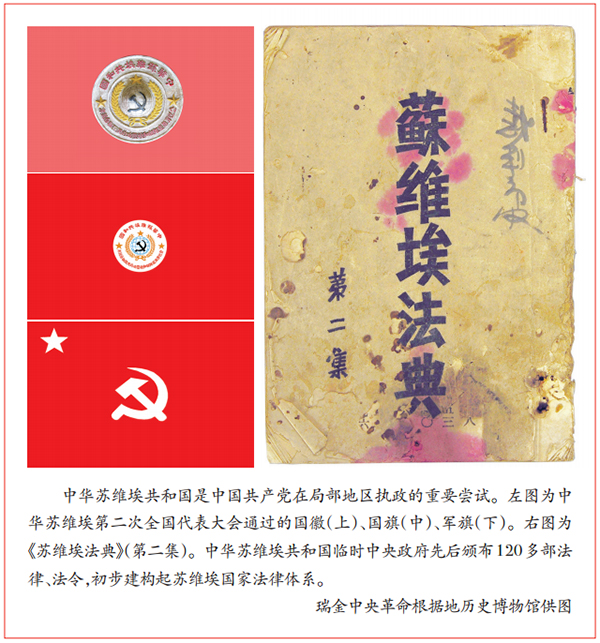 中国共产党建设中央苏区红色政权的探索实践