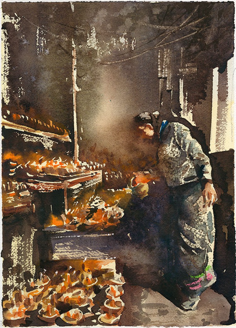 《祈祷》 董克诚