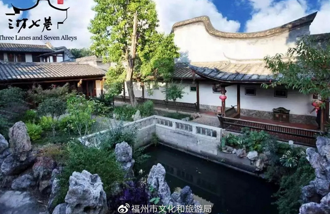 福州市三坊七巷（图片来源：福建省文化和旅游厅）