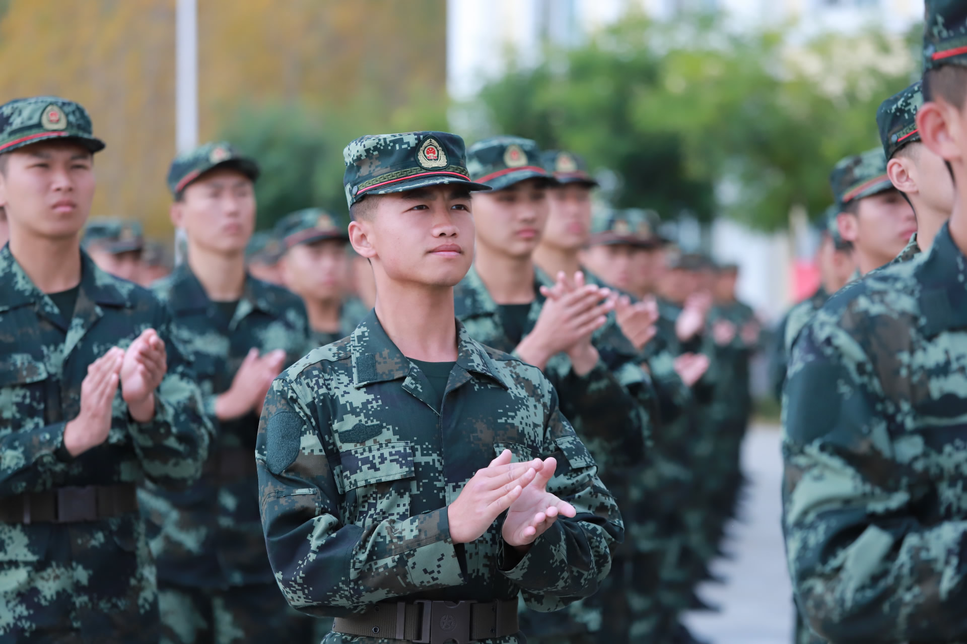 武警辽宁总队沈阳支队2020年度新兵正式开训