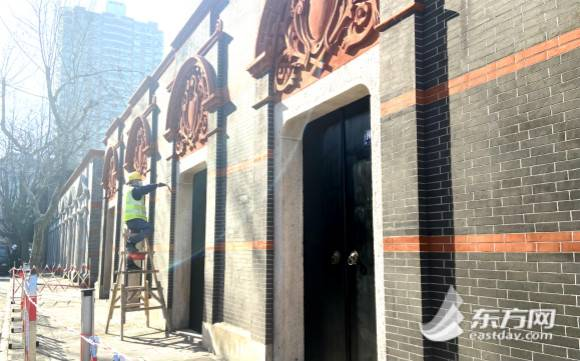 中共一大会址修缮进入最后阶段 石库门 换门了 上海频道 央视网