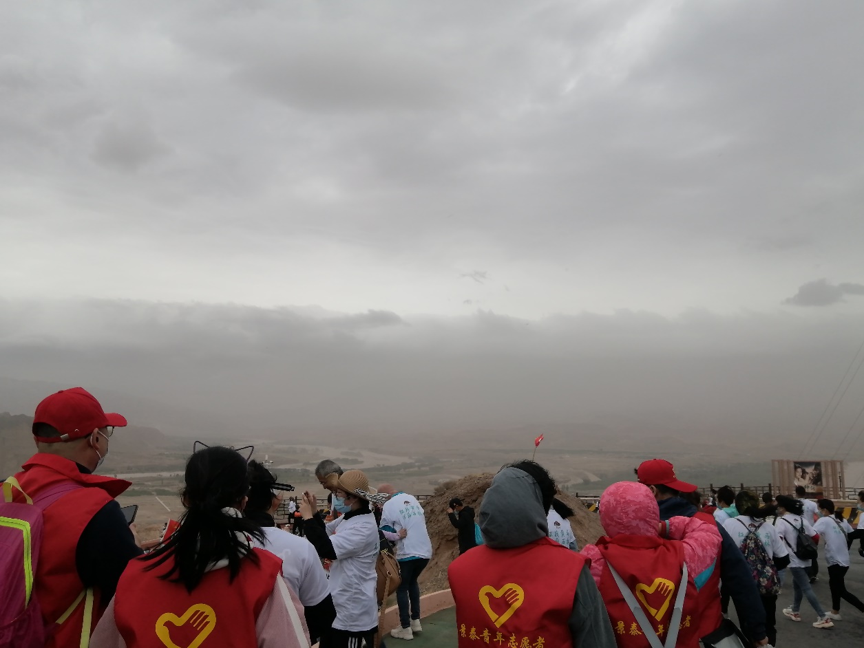 跑友发布的现场图