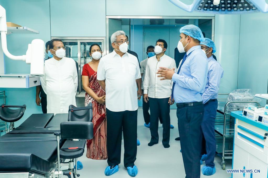 Sri Lankan president opens China-funded nephrology hospital_英语频道_央视网 ...