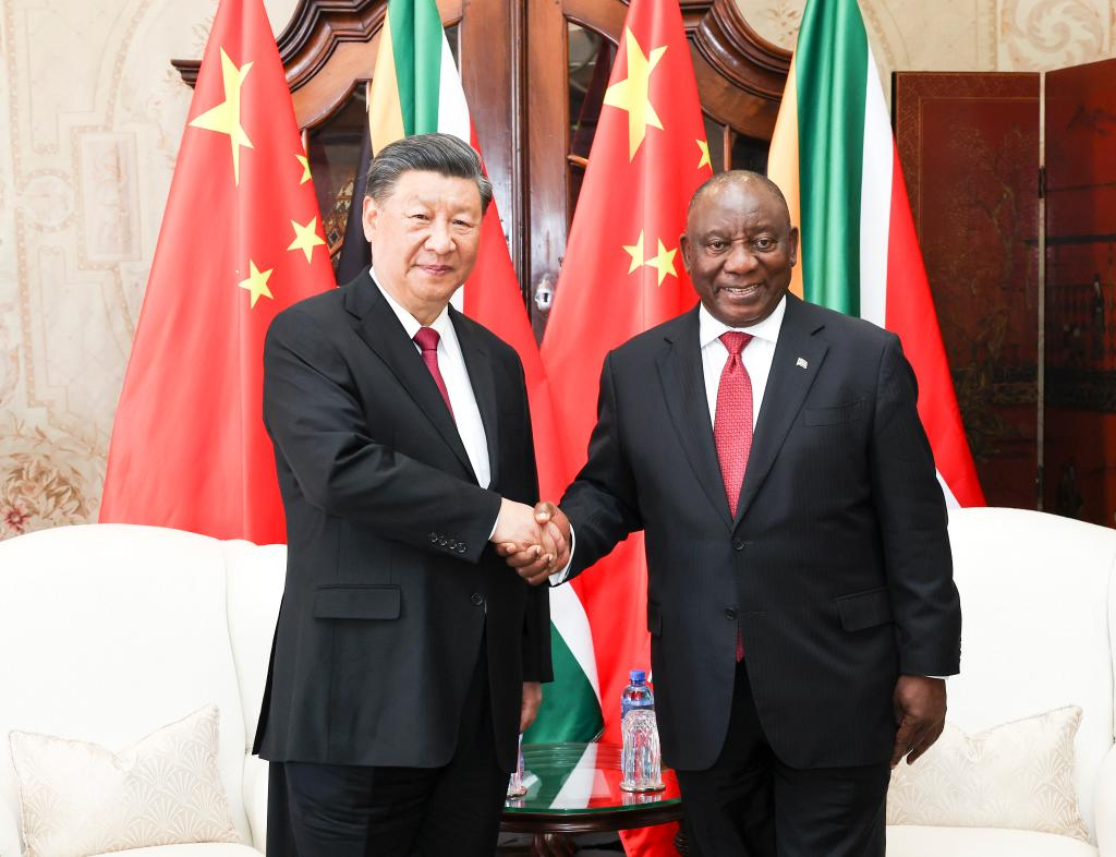 Xi calls on China, S. Africa to strengthen four partnerships in golden ...