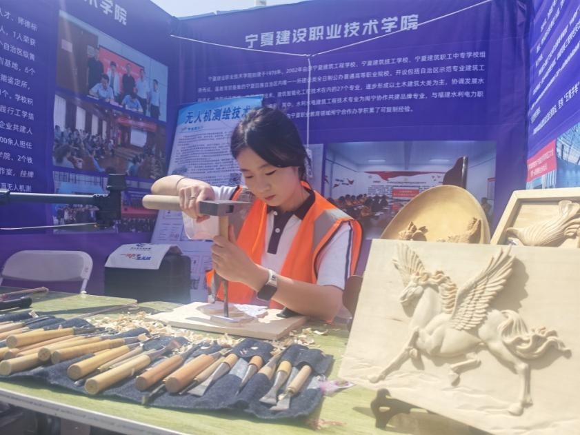 2025宁夏职业教育活动周活动现场