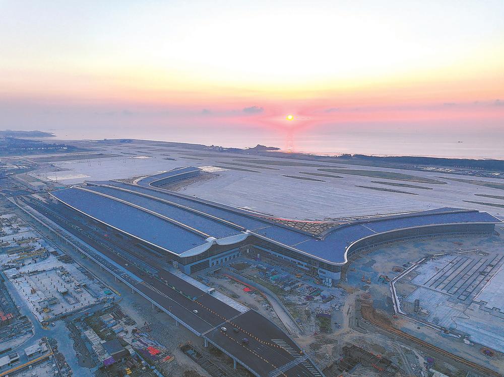 福州长乐国际机场T2航站楼现雏形_地方频道福建站_央视网(cctv.com)