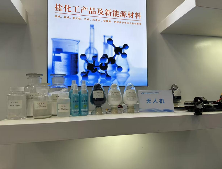 雪天盐业盐化工产品及新能源材料展示区