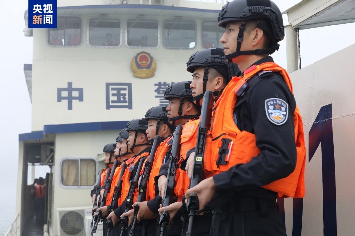 第161次中老缅泰湄公河联合巡逻执法行动