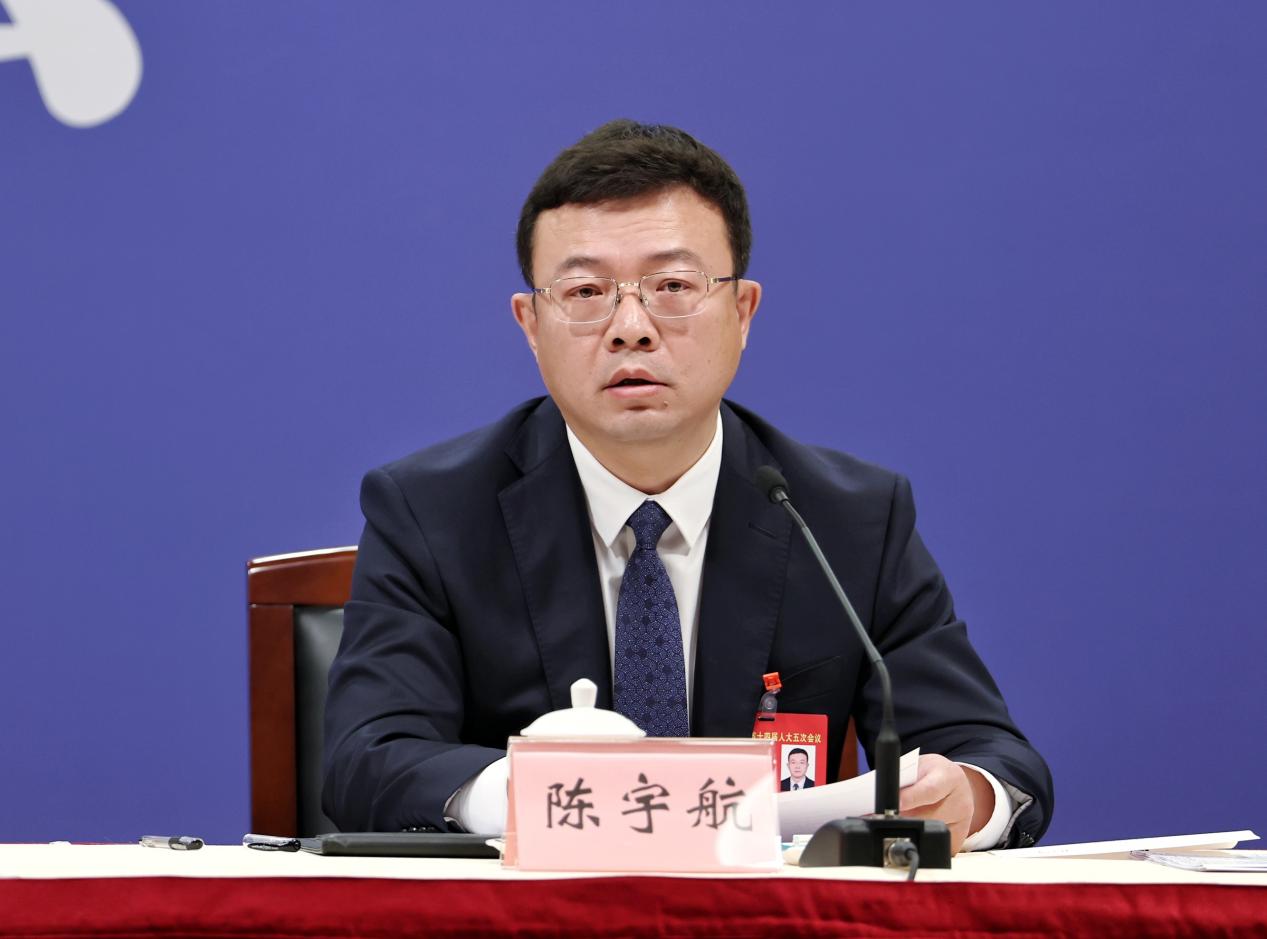 广东省人大代表、惠州市市长陈宇航。