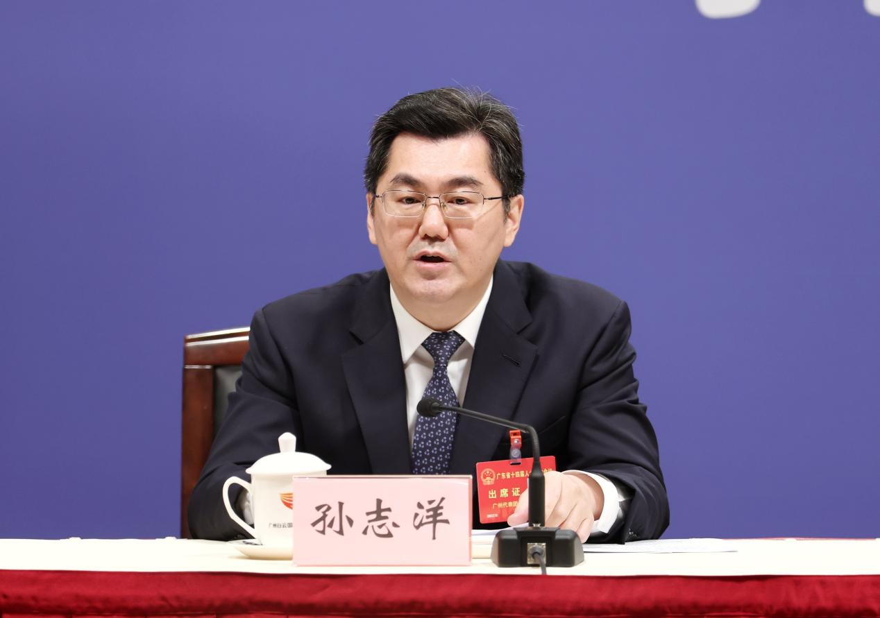 广东省人大代表、广州市市长孙志洋。